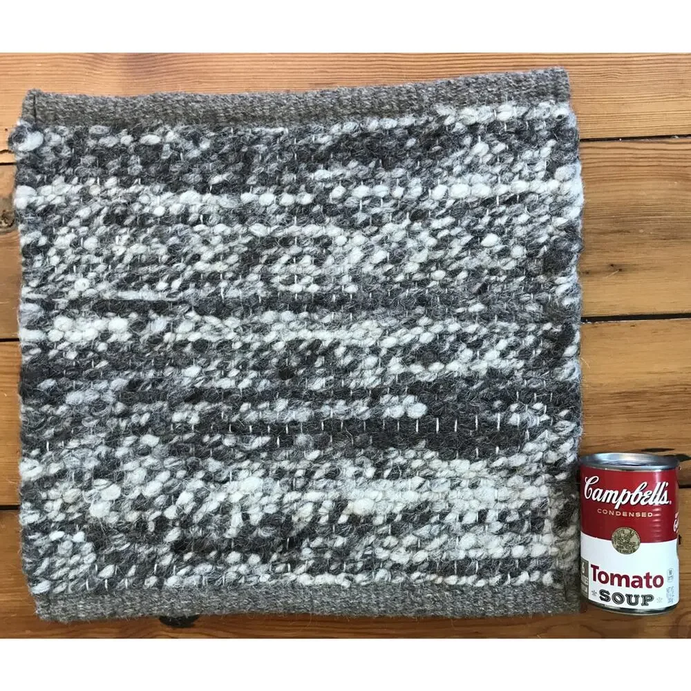West Elm The Sweater Rug Wool Carpet Sample Table Square Trivet 15.5“ x 16.5“